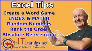 Create a Word Game to learn Index and Match with Rows and Columns, Random Numbers and Ranking them