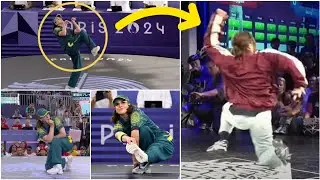 🇦🇺 Australian breakdancer Rayguns chaotic performance in Paris Olympics 2024! Rachael Gunn