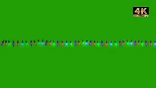 hanging lights green screen | Christmas lights green screen