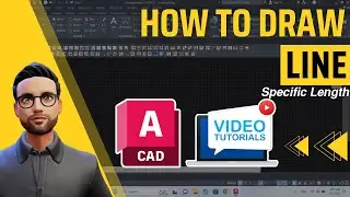 How to draw a line with A Specific Length in AutoCAD - Quick tips to save time