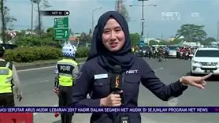 Suasana Arus Balik di Tol Cileunyi dan Rancaekek Lancar- NET 10