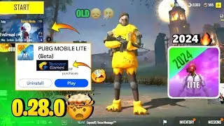 😱Pubg Lite New 0.28.0😳 Old Back Update 2024 | Pubg Mobile Lite 0.28.0 Comeback Update 2024 🔥