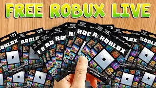 🔴 Giving 10,000,000 Robux To EVERY Viewer LIVE! (Roblox Free Robux) #shorts