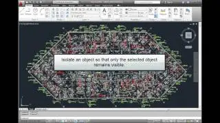 AutoCAD 2012 - Instant Visibility Control with Hide and Isolate Objects
