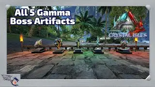 How To Get All Gamma Boss Artifacts | ARK: Survival Evolved - Crystal Isles [28]