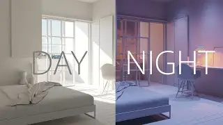 Turning day into night using LightMix in Corona for Cinema 4d | Tutorial #125