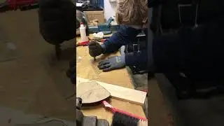 Cutting odd shapes into glass