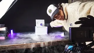 Using DRY ICE to make an EPIC Product Commercial!