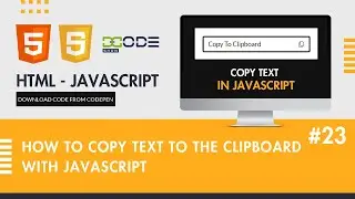 How to Copy Text to the Clipboard with JavaScript | Copy to Clipboard