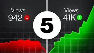 5 PROVEN Ways To Get MORE VIEWS On YouTube.. 😱