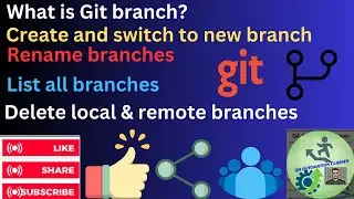 6. git branches tutorial | Git Branch Interview Questions