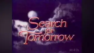 Search For Tomorrow 1985 Ending Credits (Rebel TR on the Run) NBC-TV Announcement