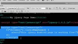 jQuery Tutorial - How to Display an Alert Box!