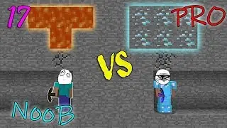 NOOB VS PRO -  MINECRAFT 17