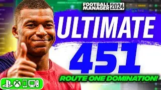 DOMINATE With My ULTIMATE 451 FM24 Tactic! | Best FM24 Tactics