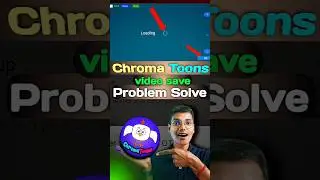 Chroma Toons Recording Problem Solve | 