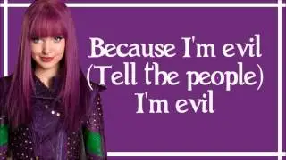 Evil - Dove Cameron (Lyrics) [From Disney's Descendants Wicked World]