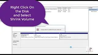 Create a new Partition from an Existing Drive | Hard Disc Partitions | Extend drive space