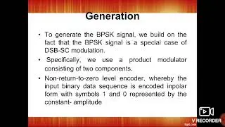 4 5 Generation of BPSK Signals