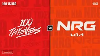 100 v NRG - Week 1 Day 2 | LCS Summer Split | 100 Thieves v NRG | Game 1 (2024)