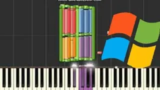 midi art - Microsoft logo synthesia DESCRIPTION