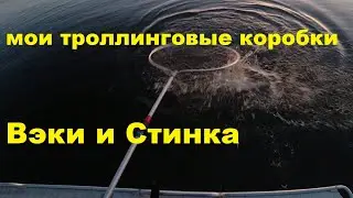 Мои троллинговые коробки  Вэки и Стинка