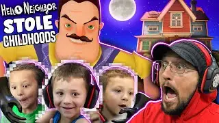 Hello Neighbor Stole Childhoods!! Forgotten Memories (FGTeeV Gameplay/Skit)