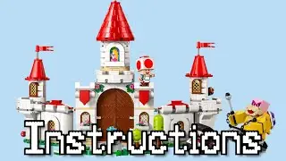 LEGO Super Mario: Battle with Roy at Peach's Castle Set Instructions! 71435