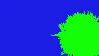 ink splash effect green screen  15