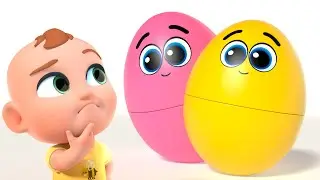 Surprise Eggs Colors + MORE Lalafun Nursery Rhymes & Kids Songs