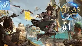 ATLAS ► Начинаем пиратское выживание! Прохождение игры - 1