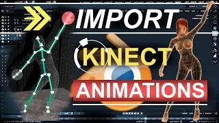 Blender + Kinect (Part 4) - Importing Animations To Blender