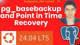 PostgreSQL 16 pg_basebackup and Point in Time Recovery