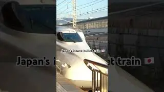Japan's bullet train does not disappoint!  