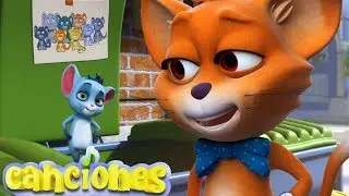 Un gato en un callejón - Canciones Infantiles | LooLoo