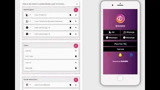 Cloud Based App to add multiple links in instagram bio - InstaBio Builder