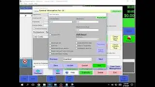 Cash Register Express How to Add Job Code