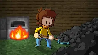 Fueling a Furnace in Minecraft (Animated 