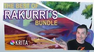 The Best Of....RAKURRI´s BRUSHES for KRITA +interview