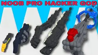 NOOB VS PRO VS HACKER VS GOD   in Human Gun