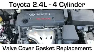 How to Replace Valve Cover Gasket on Toyota 2.4L Engines (2002-2009 Camry & More)