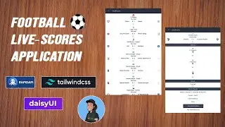 Football Live-Scores ReactJS App built with RapidAPI Tailwindcss and DasiyUI