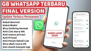 Update GB WhatsApp terbaru versi FINAL Valid Permanent ⚡GB WA Terbaru