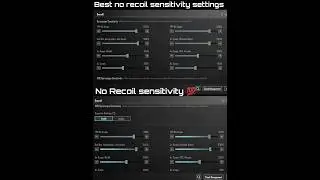 😱 BGMI Scope Setting 2x 3x 4x 6x 8x | New Best Sensitivity Settings | No Recoil Sensitivity  #shorts