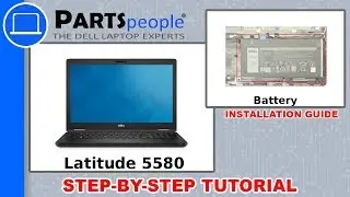 Dell Latitude 5580 (P60F001) Battery How-To Video Tutorial