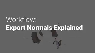 Gravity Sketch Workflow: Exporting Normals Explained