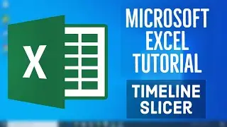 Microsoft Excel Tutorial - Slicer and Timeline over Pivot Table in MS Excel