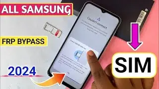 Samsung Frp Bypass 2024🔥Android 13-14 New Security, September 2024✔️Frp Lock Removal | Bypass Frp