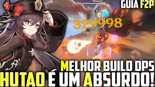 O MONSTRO VOLTOU!! HUTAO o MELHOR DPS PYRO do GENSHIN IMPACT!! MELHOR BUILD RÁPIDA F2P!