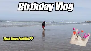 Visiting the Pacific Ocean for the First Time || Living Alone Diaries